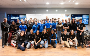 El equipo UPM MotoStudent Electric celebra su décimo aniversario